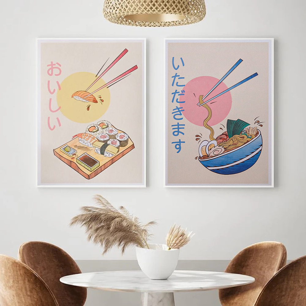 Japon Tarzı Mutfak Gıda Poster - Japanese Food Lifestyle incelemesi ve fiyatı